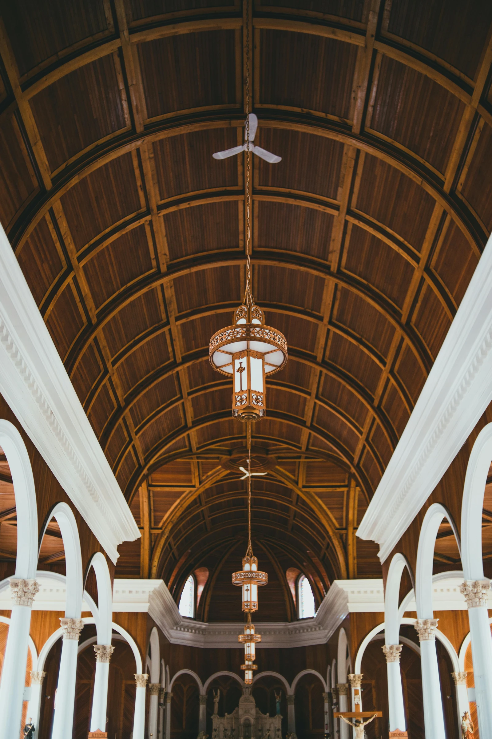 Photo by Erik Mclean: https://www.pexels.com/photo/arched-ceiling-of-church-9257966/